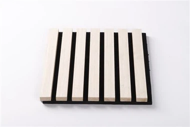 Mdf akustik paneli yog'och sohil